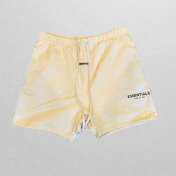 Fear of God Other - FEAR OF GOD: Essentials Cream Drawstring Sweat Shorts *Never Worn*